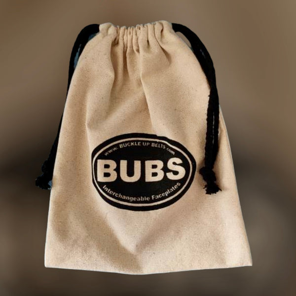 BUBS X HCHS Belt/Buckle/Flexplate Combo (Matte Black Buckle/Gray Cloth –  BUBSUSA@